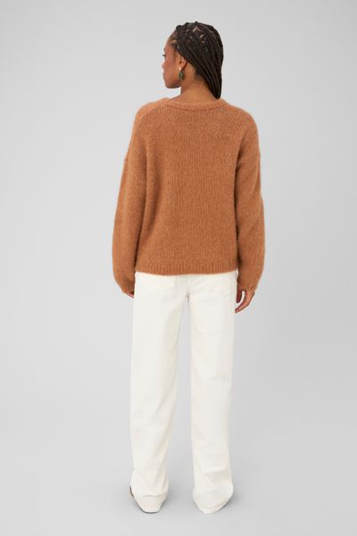 Pull col rond premium