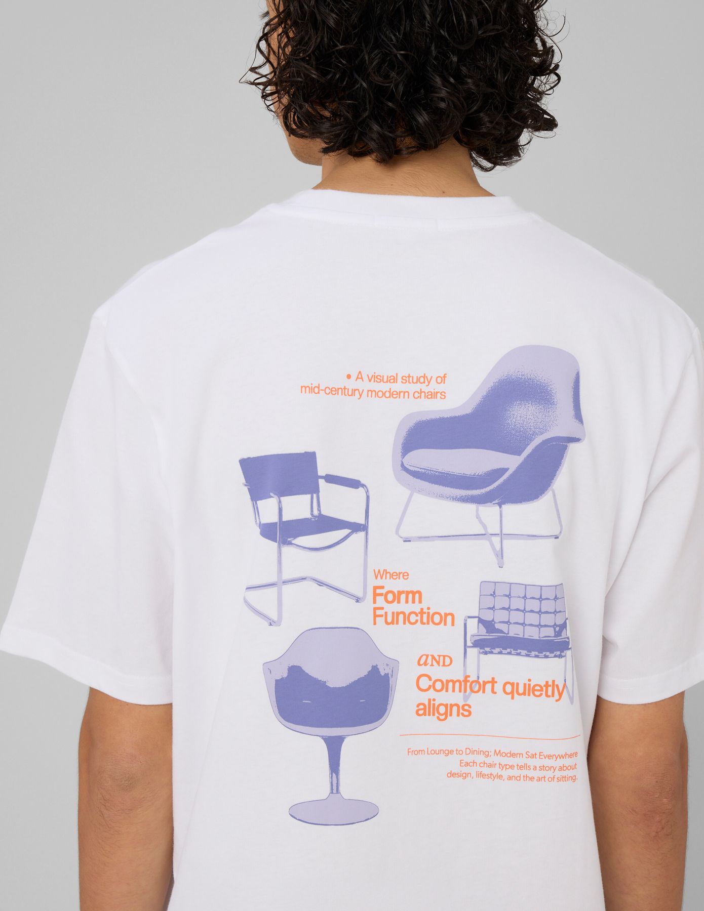 T-shirt imprim&eacute; devant/dos
