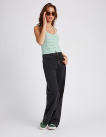 D&eacute;bardeur en crochet ajour&eacute;