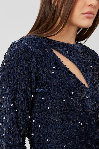Robe courte sequins
