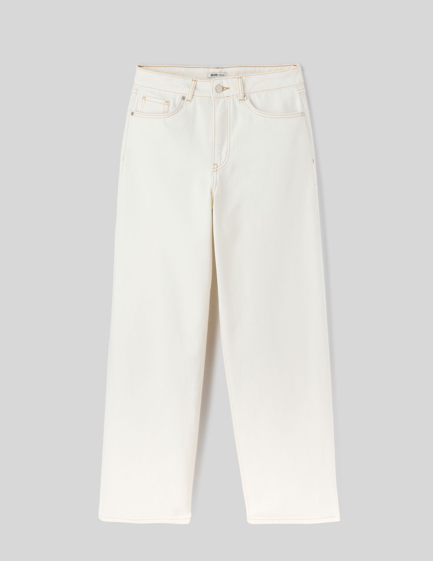 Jean wide leg taille standard