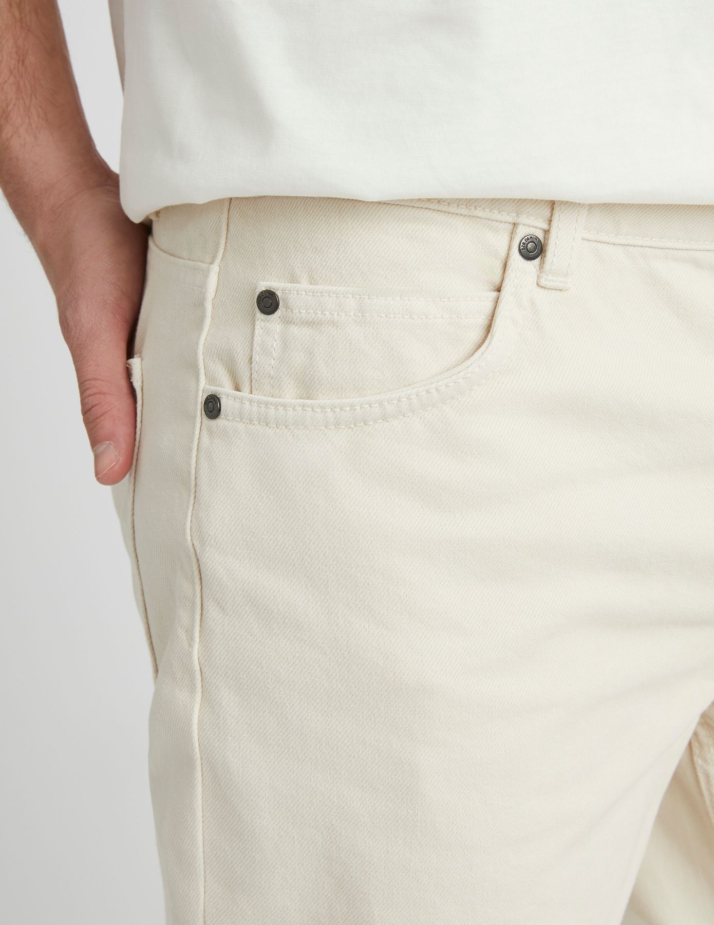 Jean relaxed couleur