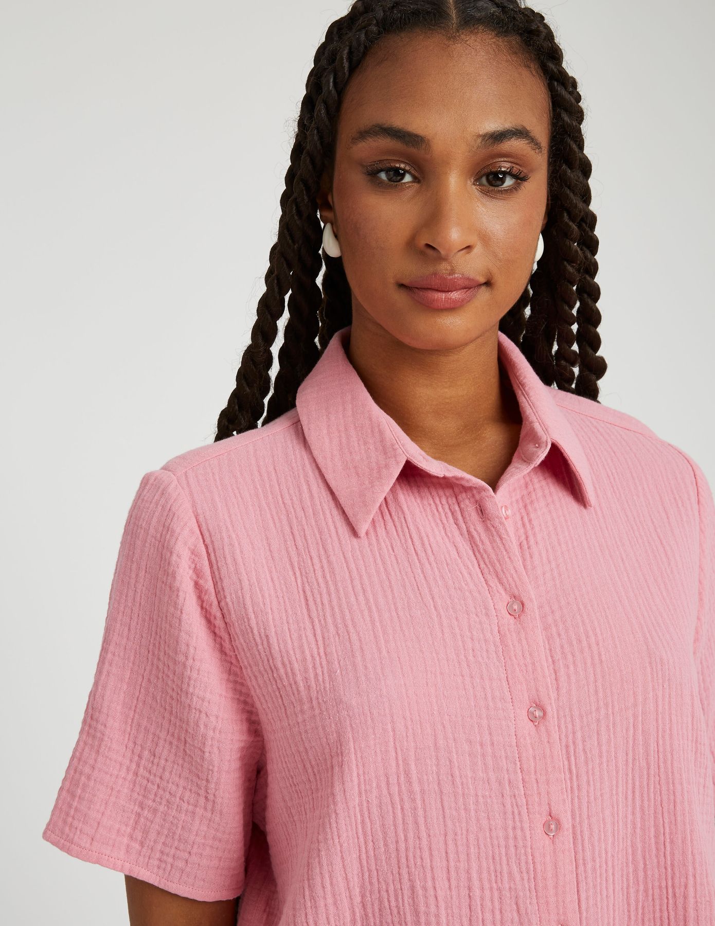 Chemise en gaze de coton