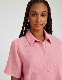 Chemise en gaze de coton