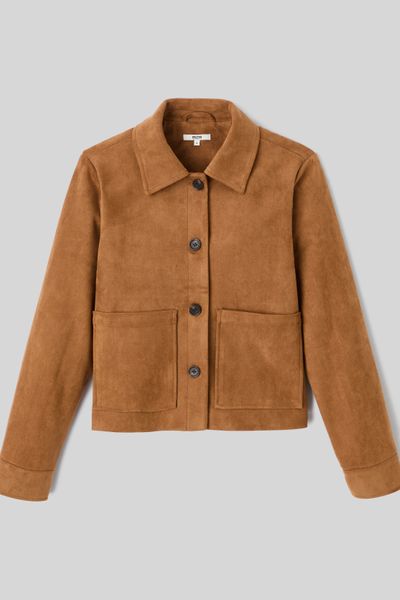 Veste en suédine