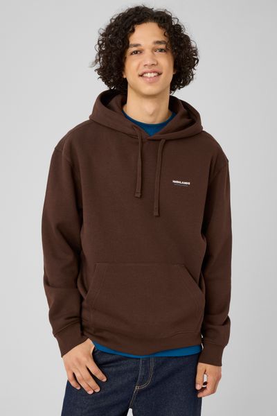 Sweat &agrave; capuche imprim&eacute; devant / dos