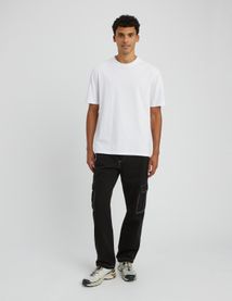 Pantalon cargo &agrave; surpiq&ucirc;res