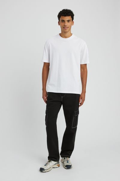 Pantalon cargo &agrave; surpiq&ucirc;res