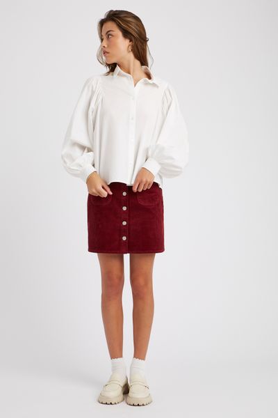 Chemise &agrave; manches bouffantes