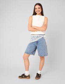 Bermuda en jean