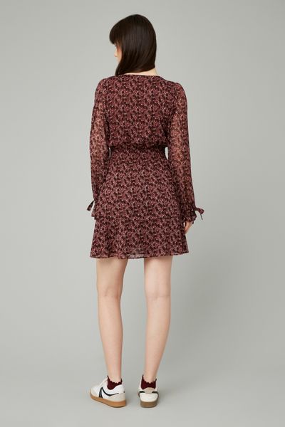 Robe courte imprimée