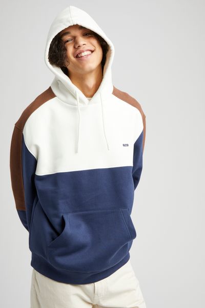 Sweat à capuche colorblock