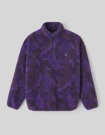 Sweat sherpa imprimée