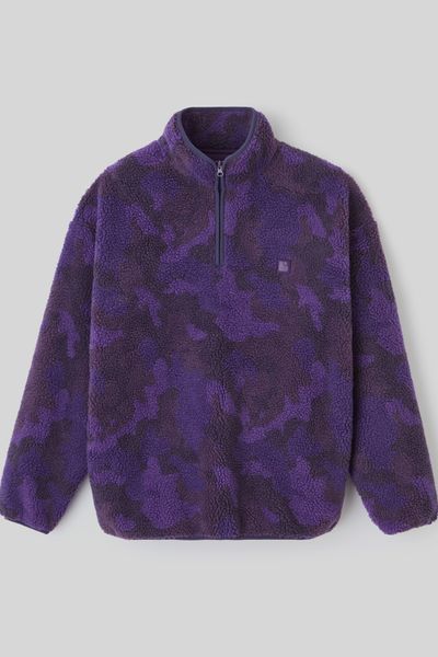 Sweat sherpa imprimée