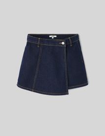 Jupe short en jean