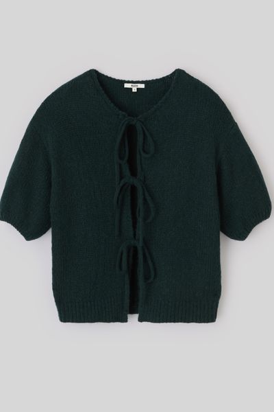 Pull manches courtes à nouer