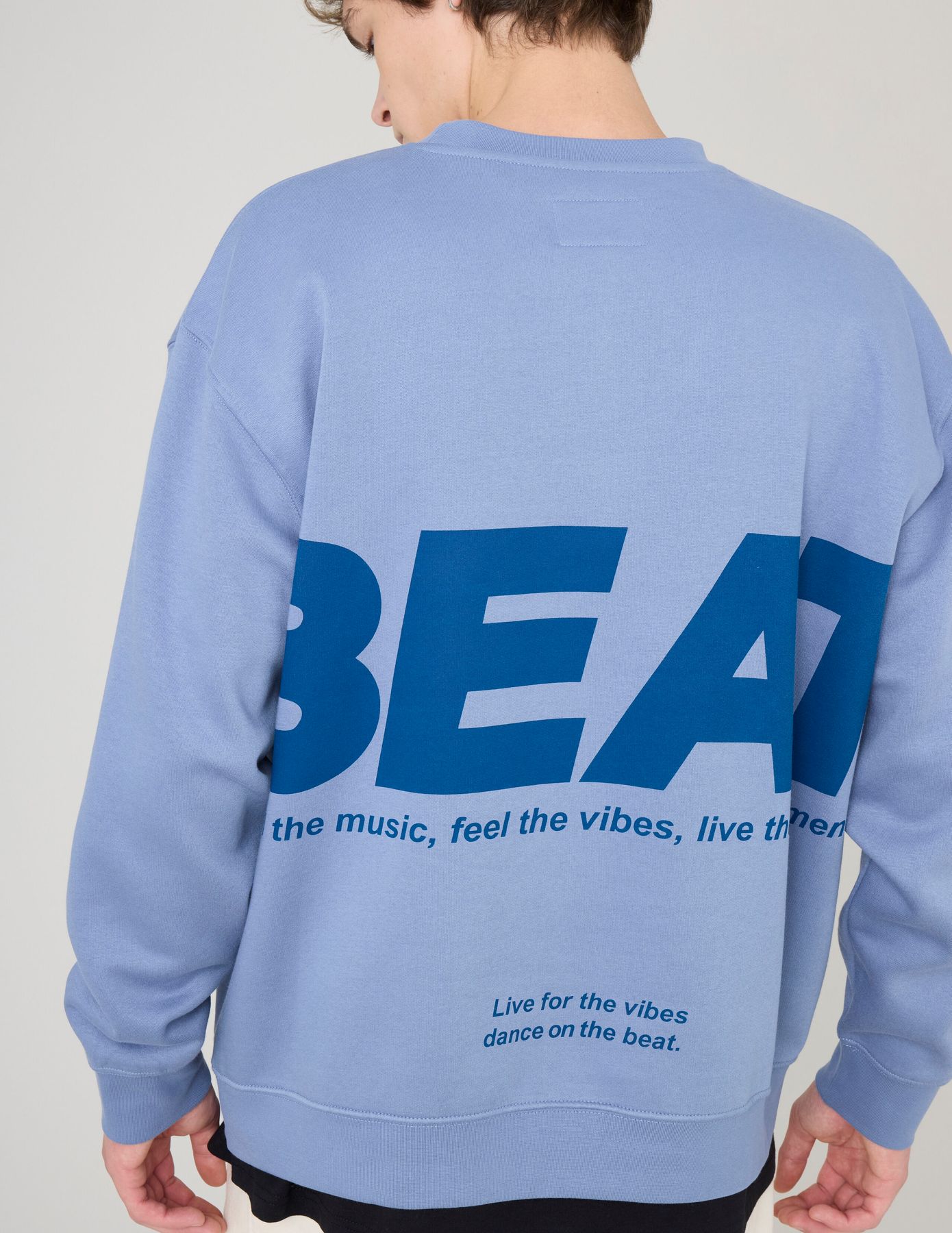 Sweat imprimé devant/dos