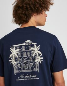 T-shirt imprimé devant dos