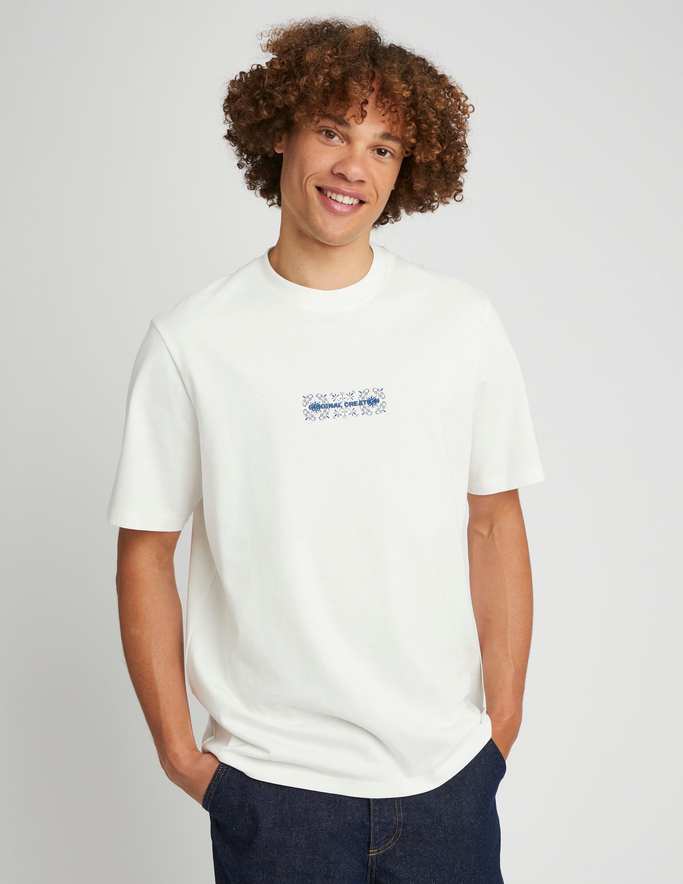 T-shirt imprimé devant dos