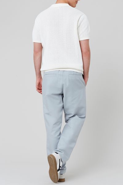 Pantalon de ville coton lin