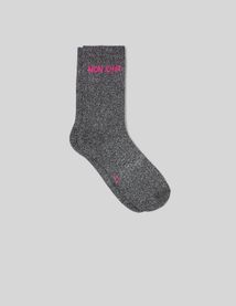 Chaussettes lurex wording