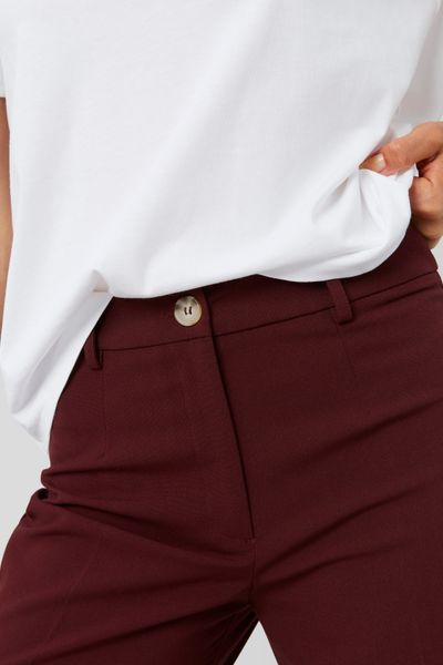 Pantalon tailleur droit