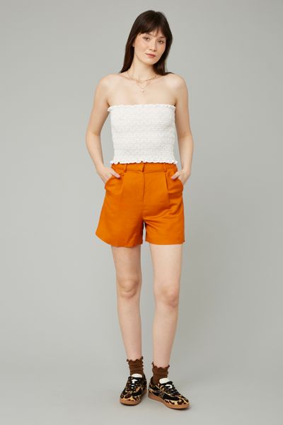 Short à pinces
