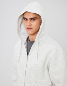 Sweat zippé ouverture double