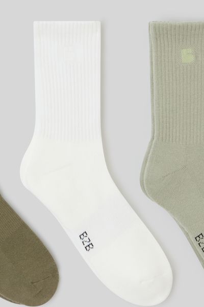 Lot de 3 paires de chaussettes broderie