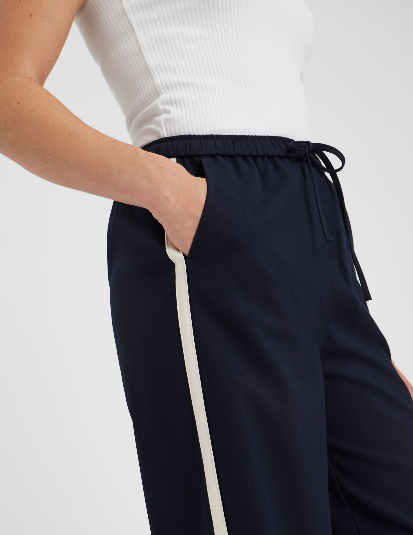 Pantalon jogger à bandes