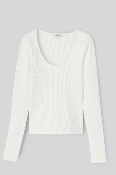 T-shirt manches longues uni