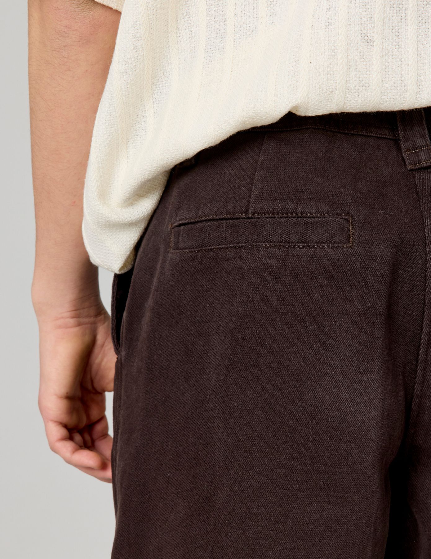 Pantalon chino large