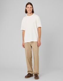 Pantalon chino &agrave; pinces
