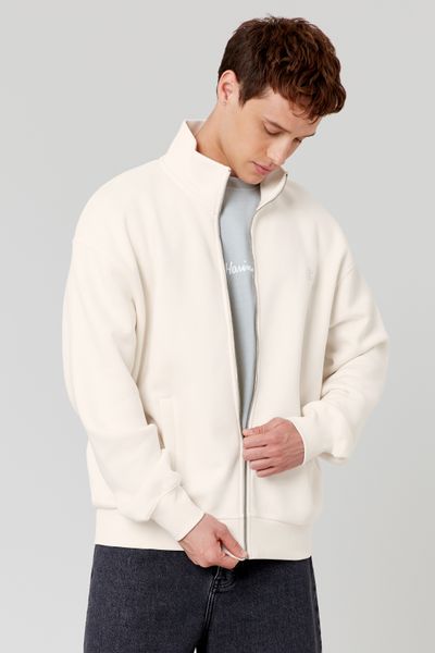 Sweat zippé