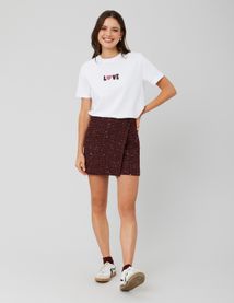 T-shirt collab Keith Haring imprimé devant/dos