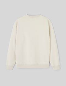 Sweat col rond uni