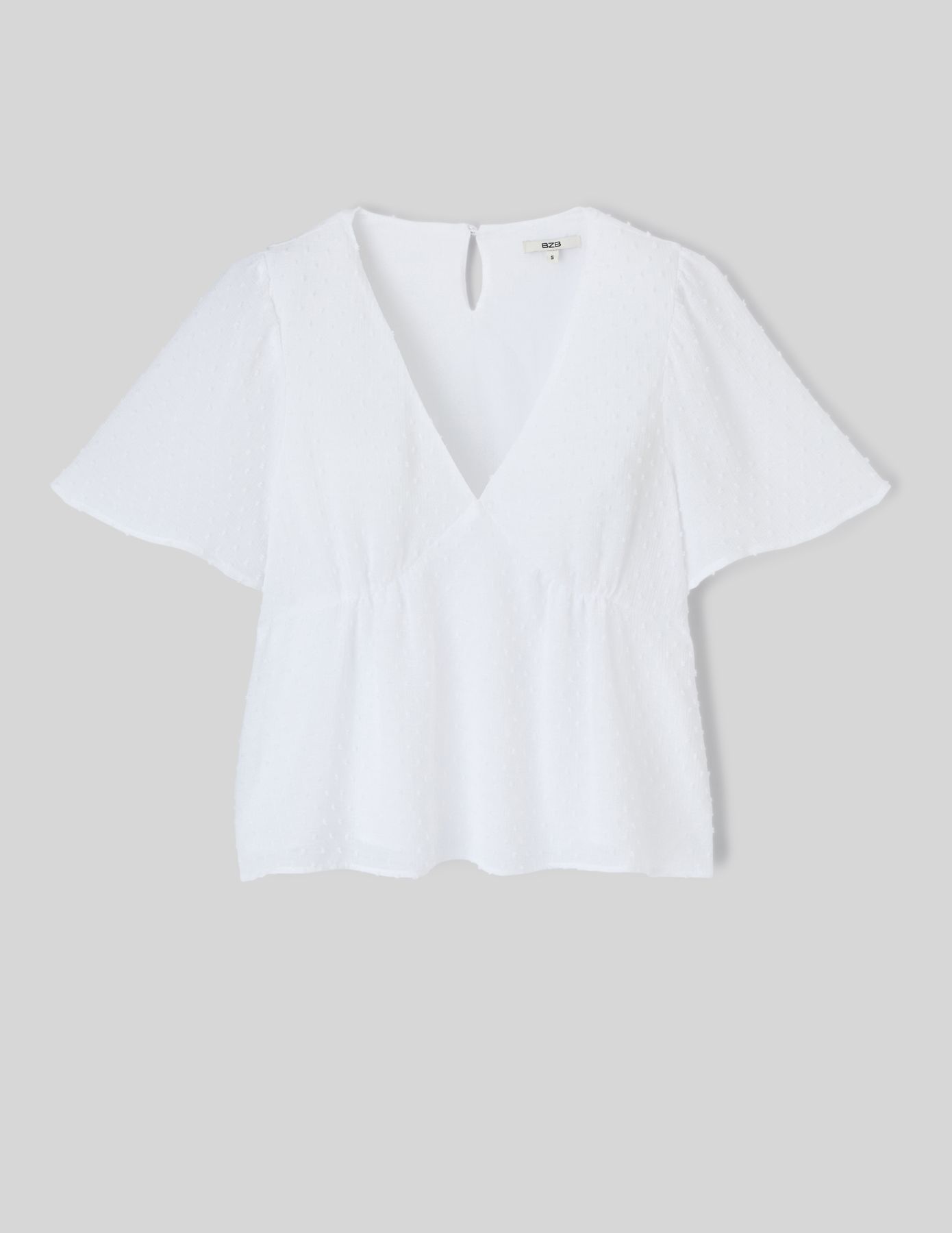 Blouse en plumetis