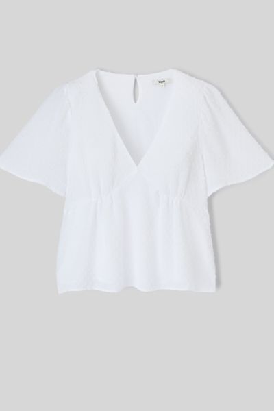 Blouse en plumetis
