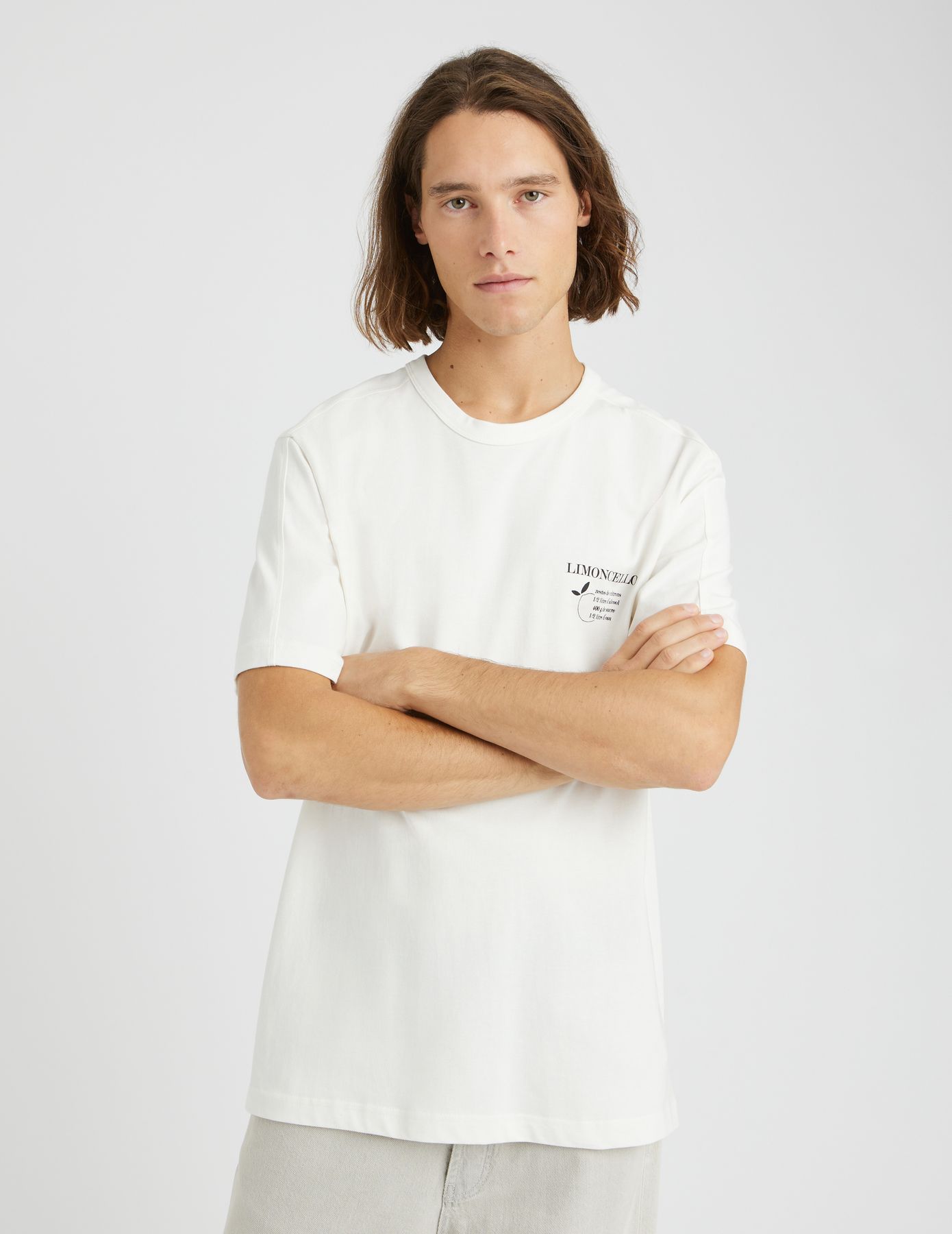 T-shirt imprim&eacute; limoncello