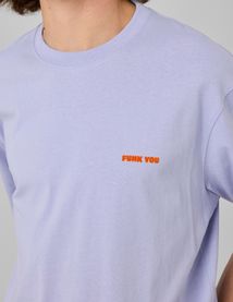 T-shirt imprim&eacute; poitrine