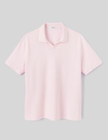 Polo matière fantaisie