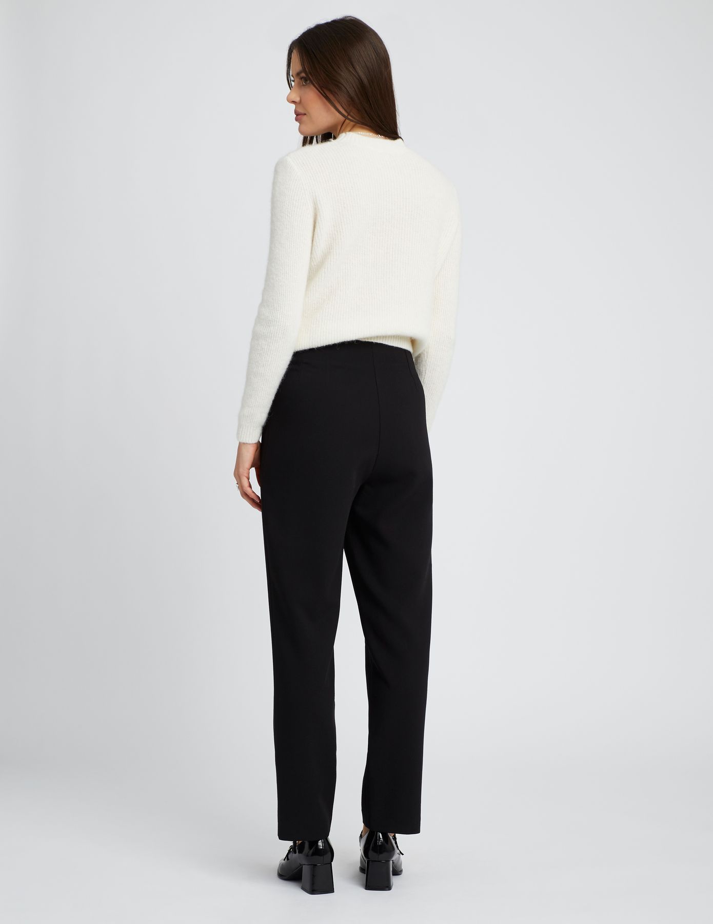 Pantalon tailleur droit