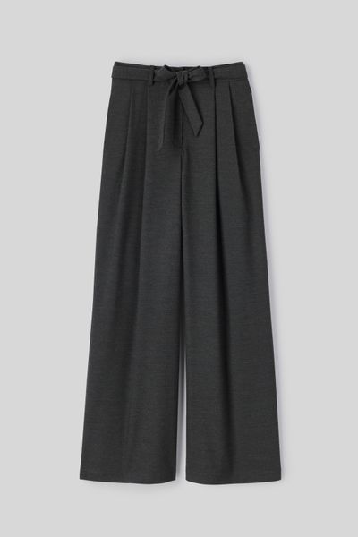 Pantalon tailleur à pinces polyester recyclé