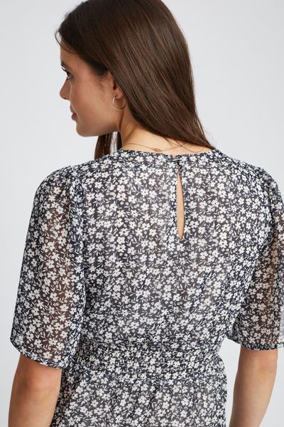 Robe longue imprimée