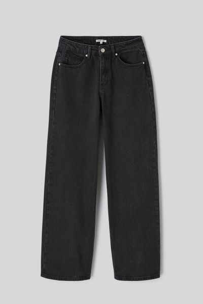 Jean wide leg taille basse