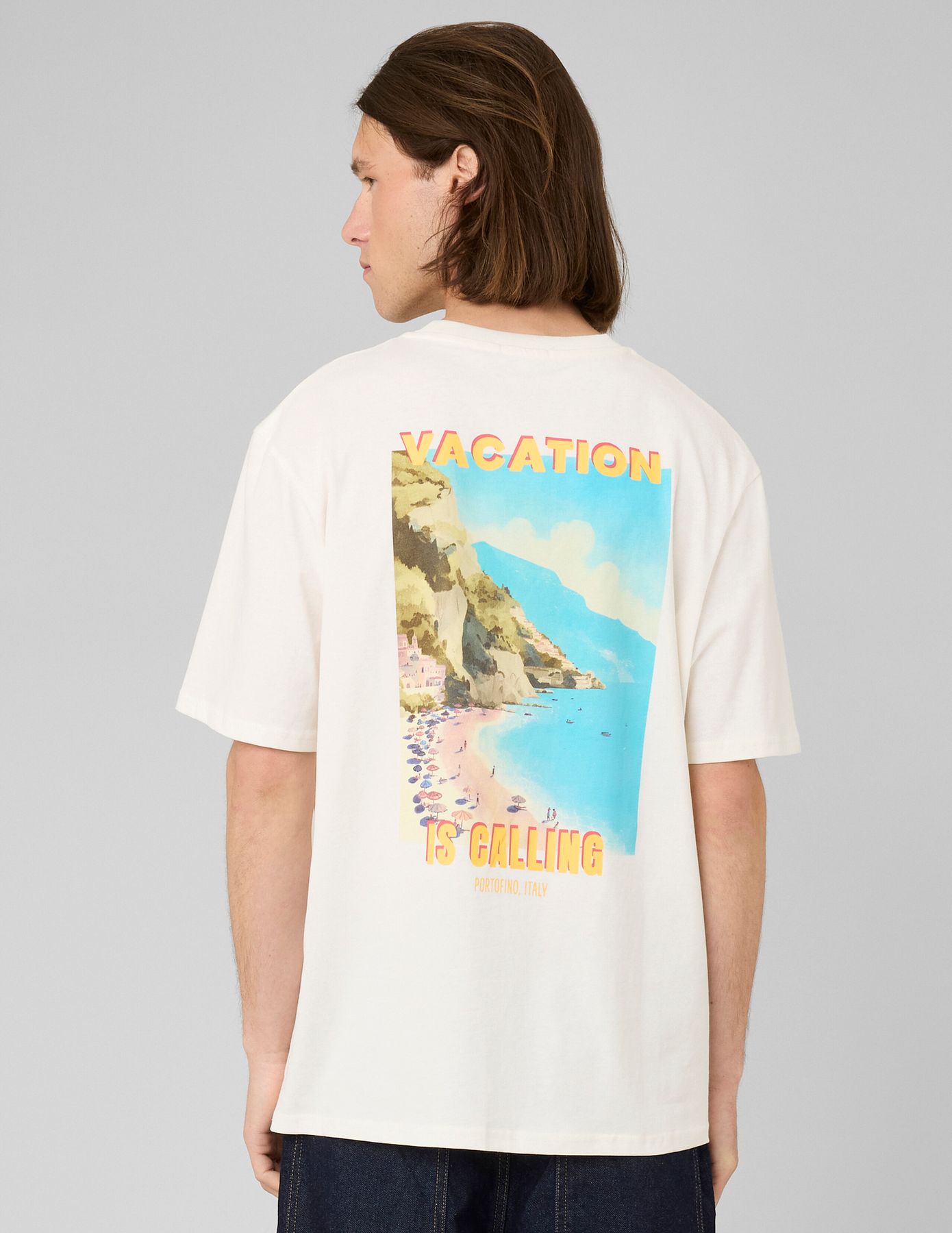 T-shirt imprim&eacute; devant/dos