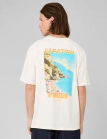 T-shirt imprim&eacute; devant/dos