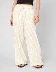 Pantalon fluide ray&eacute;