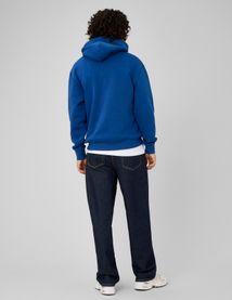 Sweat borderie poitrine