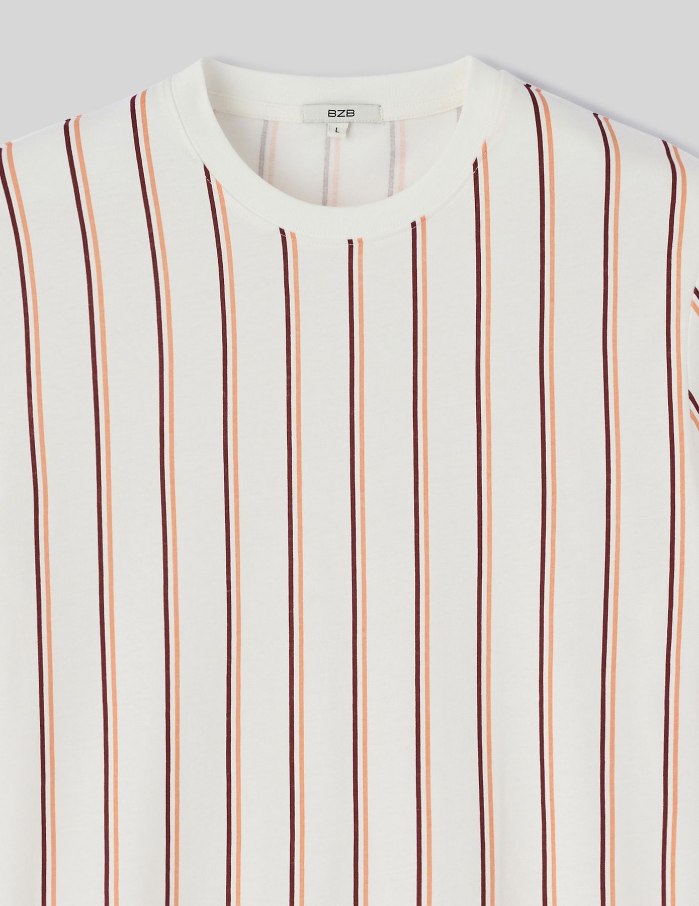 T-shirt rayures tricolores